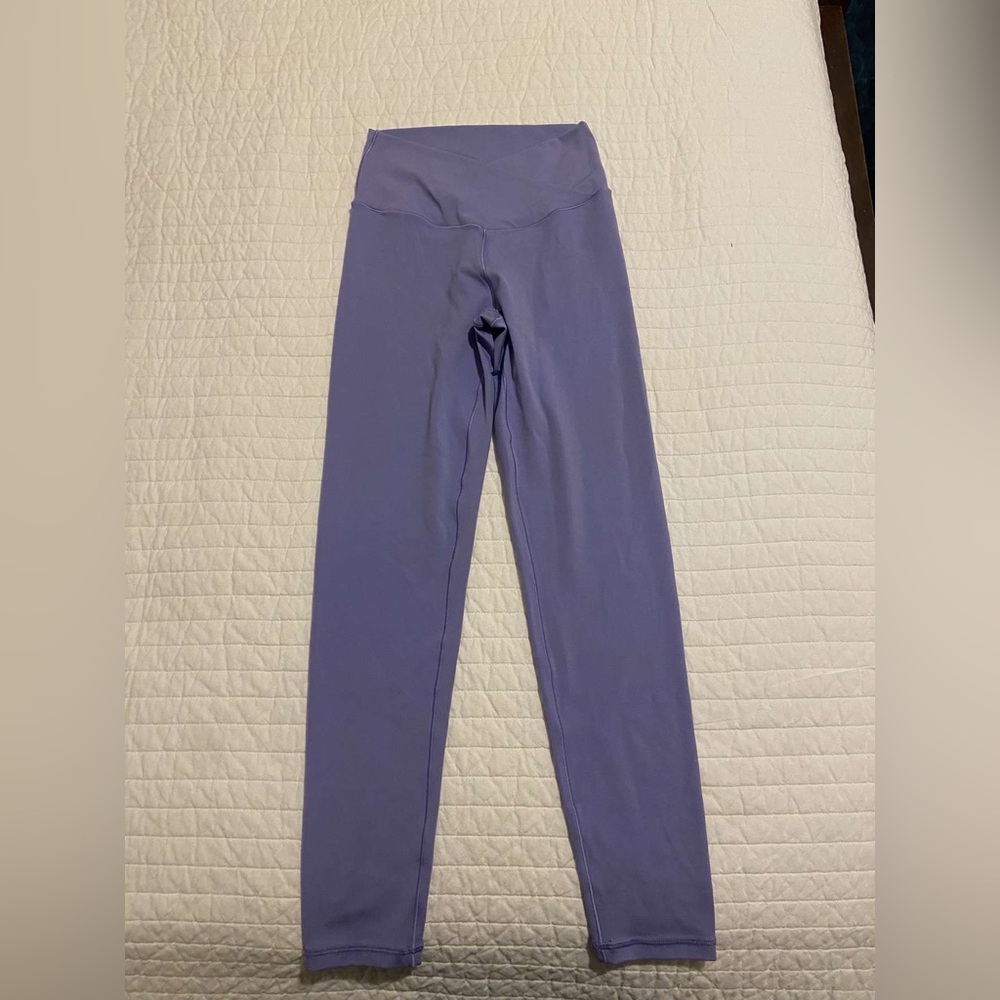 Cross body purple Aerie leggings